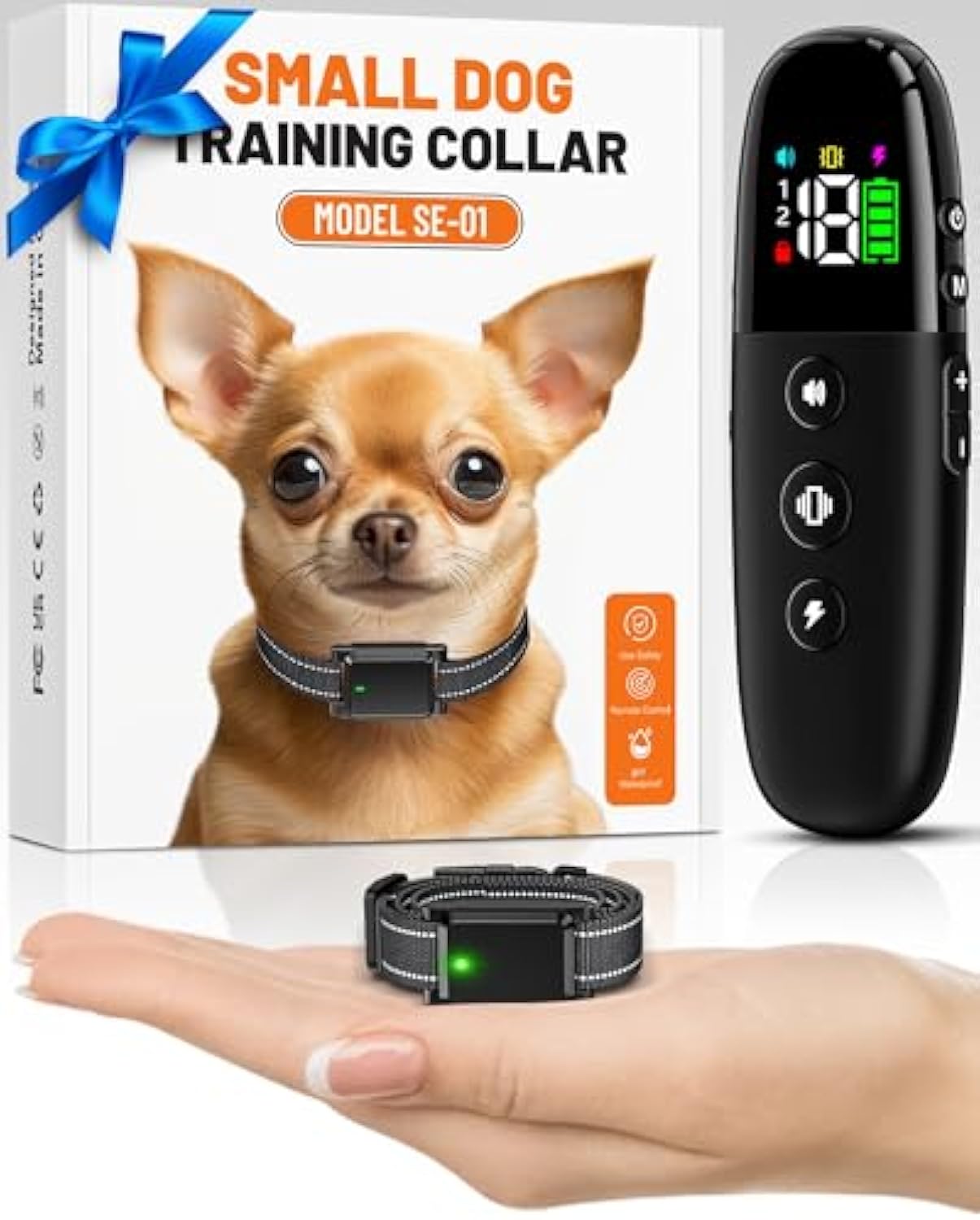 EmperorWolf-3-Small Dog No Shock Training Collar - Image 1