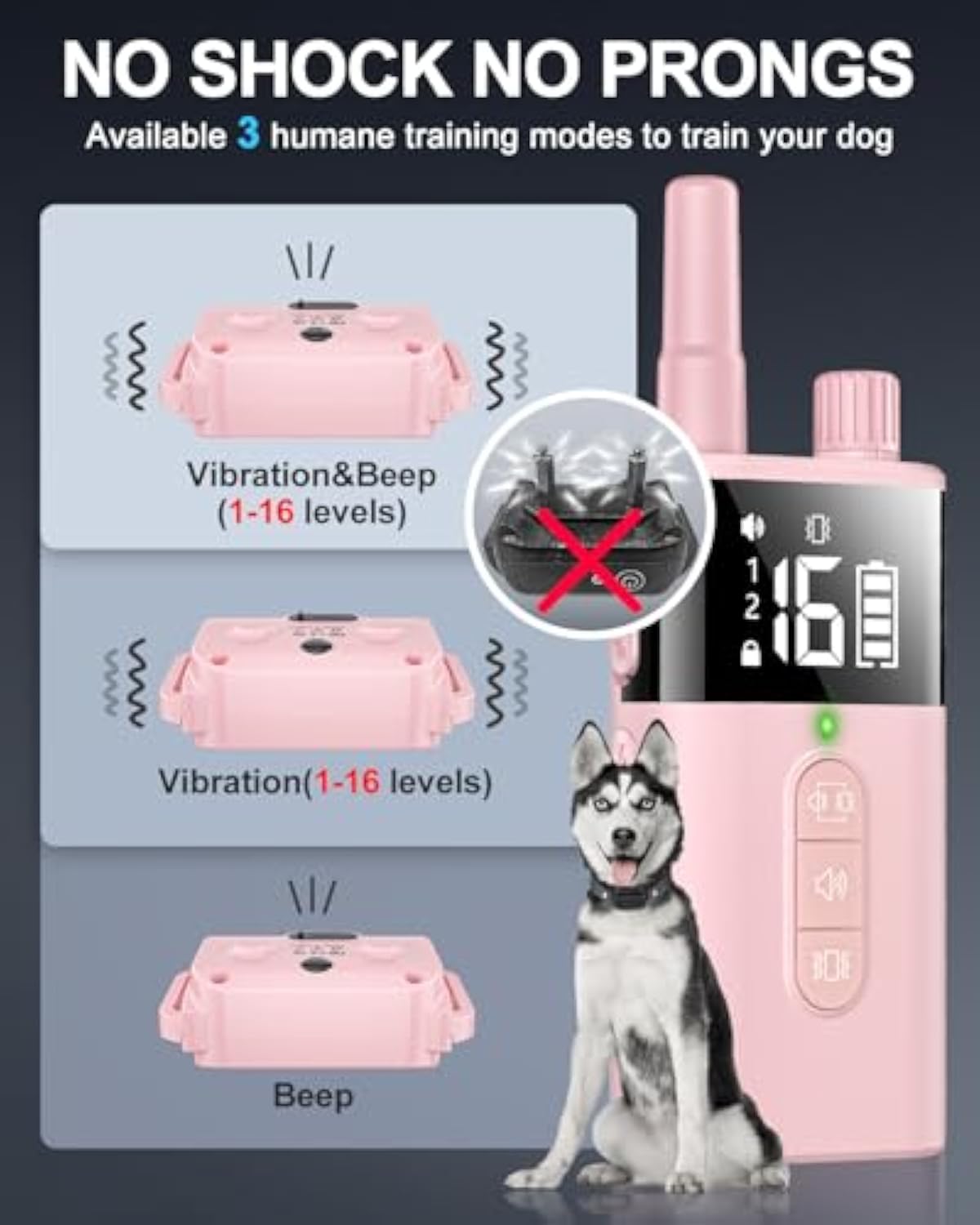 EmperorWolf-10-No Shock Remote Dog Training Collar - Image 3