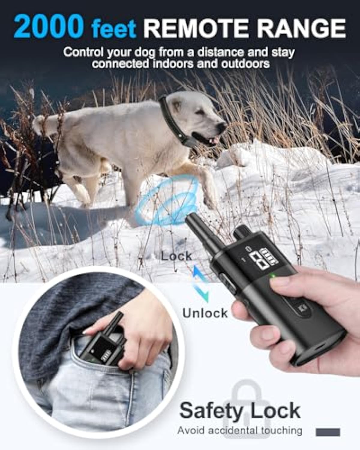 EmperorWolf-7-No Shock Remote Dog Training Collar - Image 6